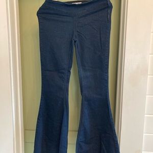 Free people extra wide flare jeans